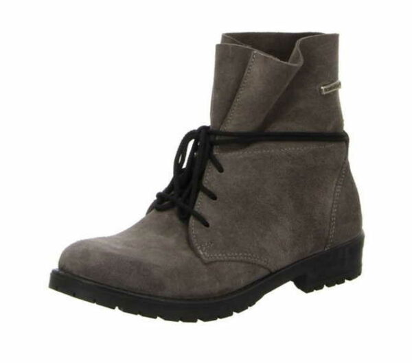 Stiefel Mädchen grau meteor Velour 33