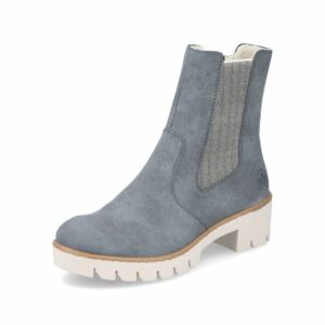 Winterstiefel blau 39