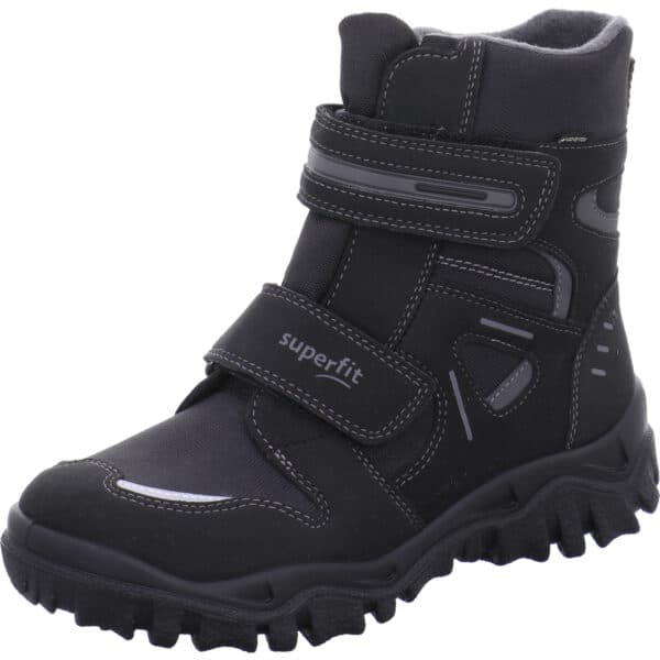 Stiefel Jungen schwarz Kinderstiefel SK  HUSKY 38