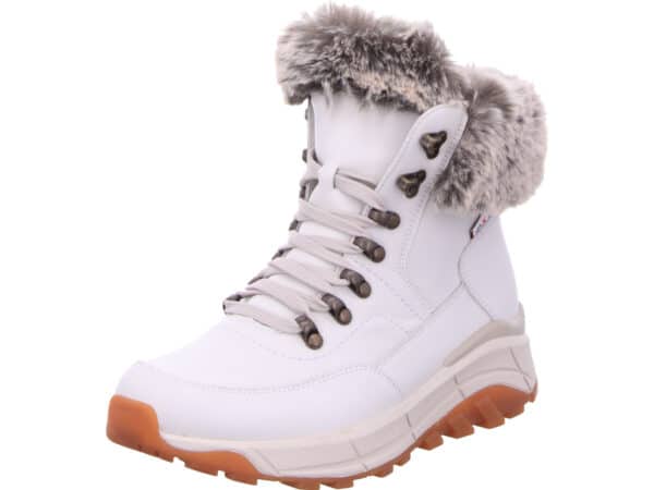 Winterstiefel weiss Schnürstiefelette Evolution