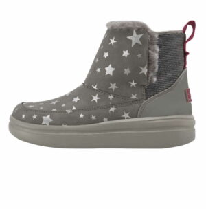 Stiefel Jungen grau Hey Dude Mel Youth Star Grey 36