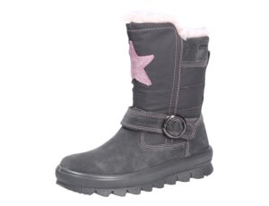 Stiefel Mädchen grau Schuh Textil  FLAVIA 27